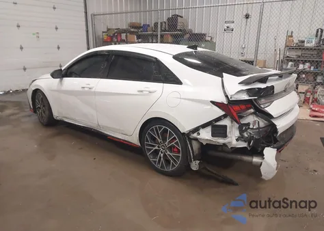 2023 Hyundai Elantra N из США, поврежденный, VIN KMHLW4AK4PU017627